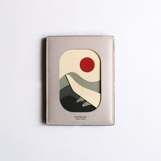 「旅途」皮革護照套【Marine】