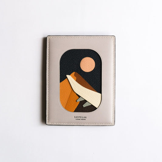 「旅途」皮革護照套【Gold】