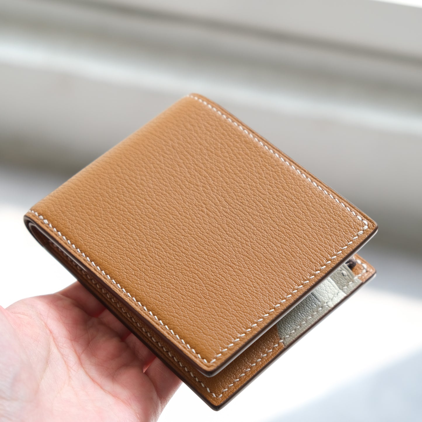 Lionrock Bifold Wallet 獅子山拉鍊銀包【Gold】