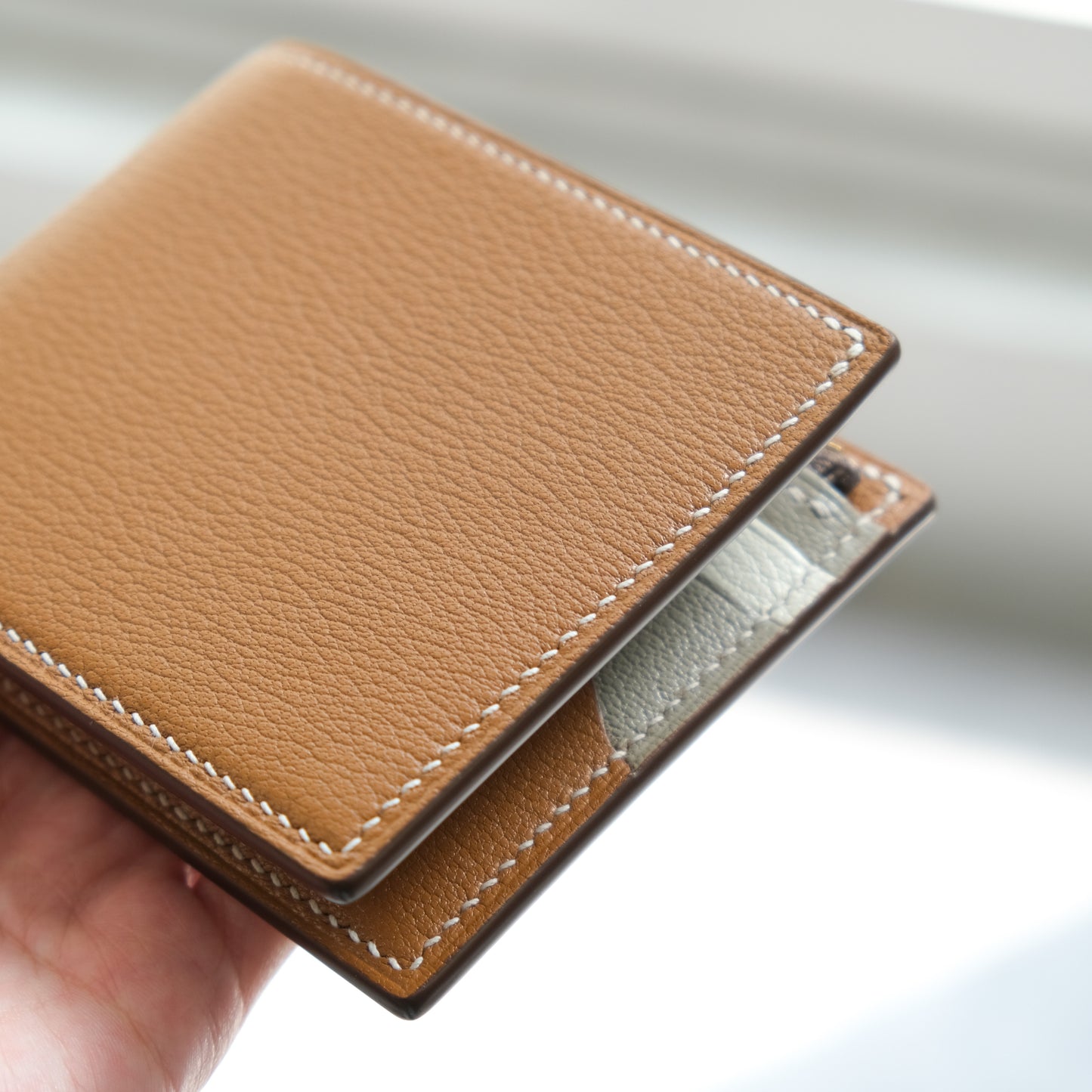 Lionrock Bifold Wallet 獅子山拉鍊銀包【Gold】