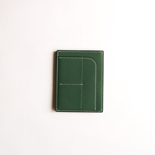 「旅途」皮革護照套【Forest】