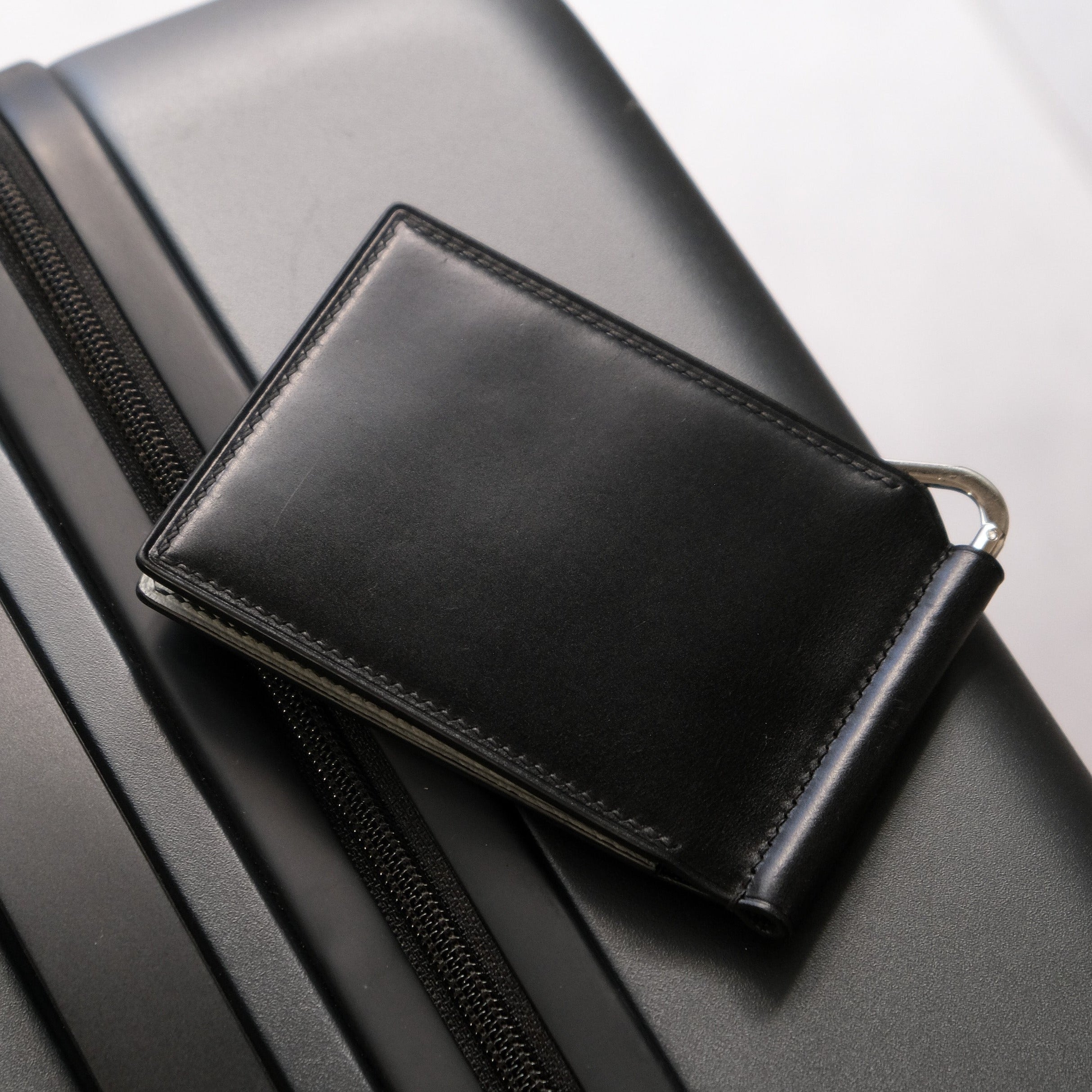 CLASSIC Shell Cordovan Bifold Money Clip